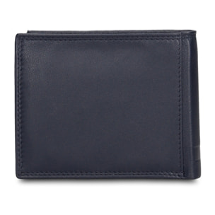 Portafoglio uomo in vera pelle - Modello Eldrin Prime - Casual - 12.5 x 9.5 x 2.0 cm