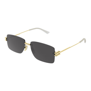 Gafas de Sol Bottega Veneta BV1126S-002 de Metal Hombre 58 mm