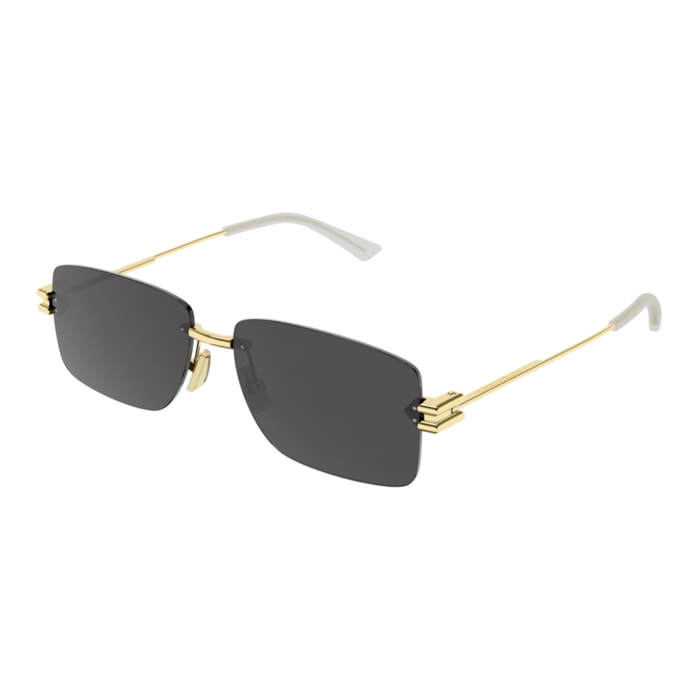 Gafas de Sol Bottega Veneta BV1126S-002 de Metal Hombre 58 mm