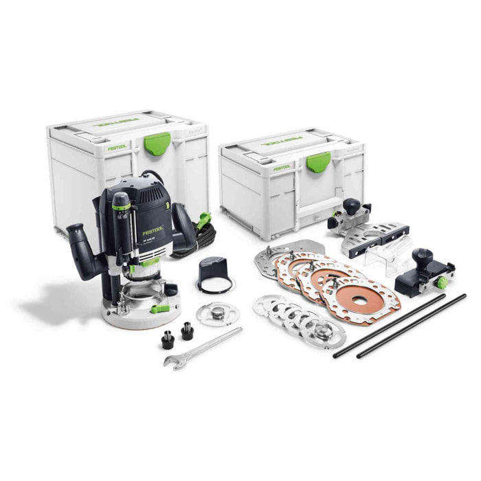 Défonceuse OF 2200 EB-Set - FESTOOL - avec accessoires et Systainer - 576220