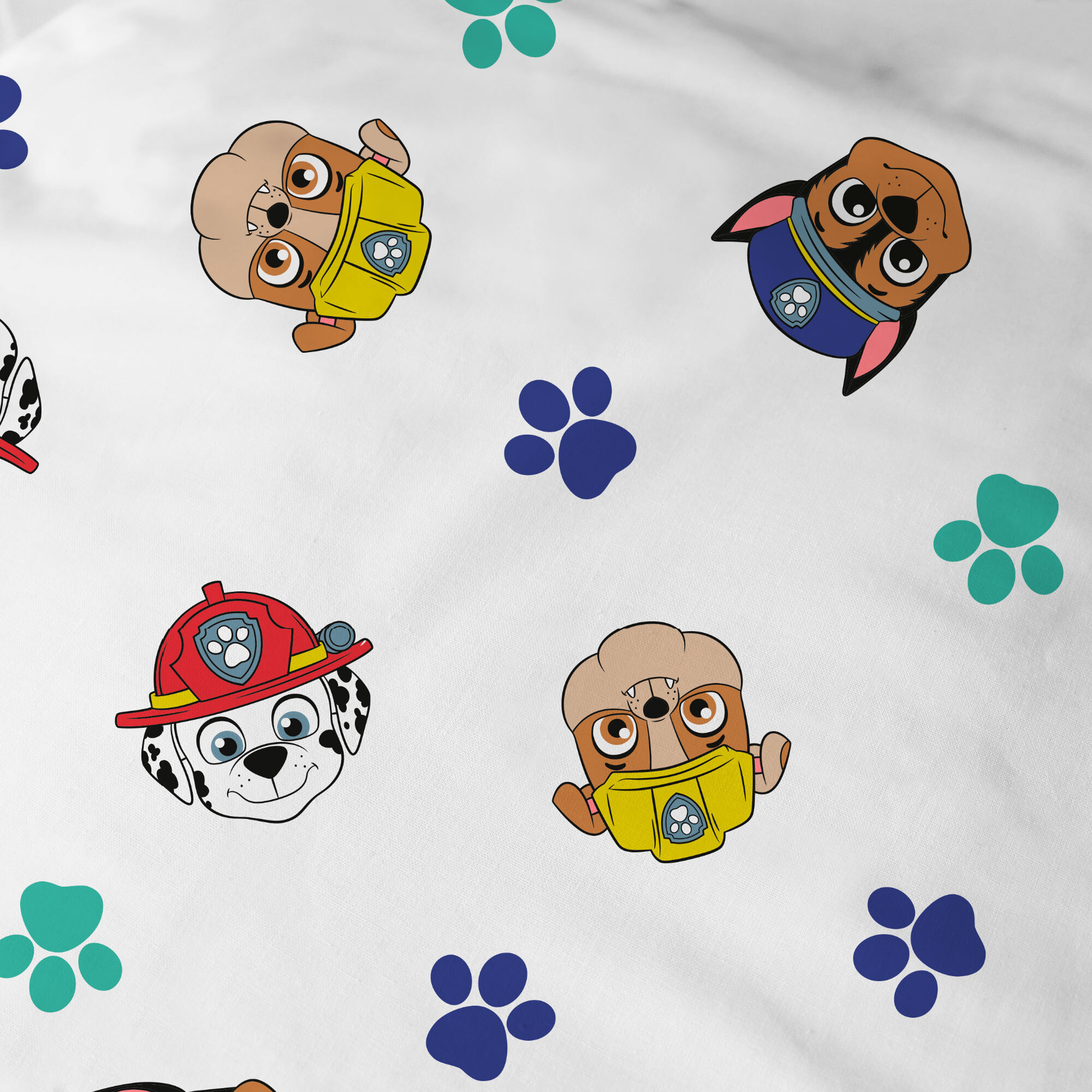 Parure de lit imprimée 100% coton, PAT PATROUILLE PATOU