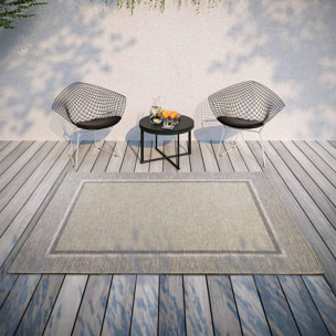 Tapis exterieur motif simple, moun, structure robuste