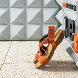 Sandalias 1045 GRASS WHITE /I BREATHE color White