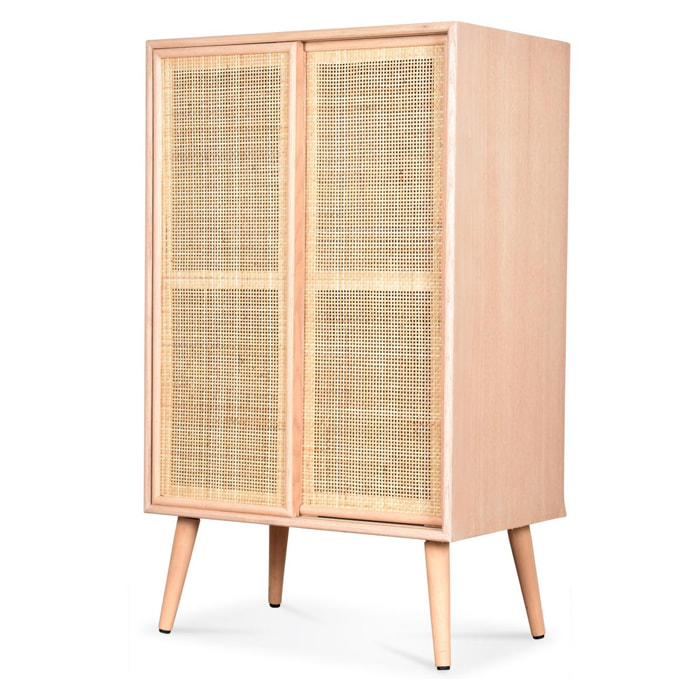 Meuble 2 portes (L.60xP.39xH.101cm)