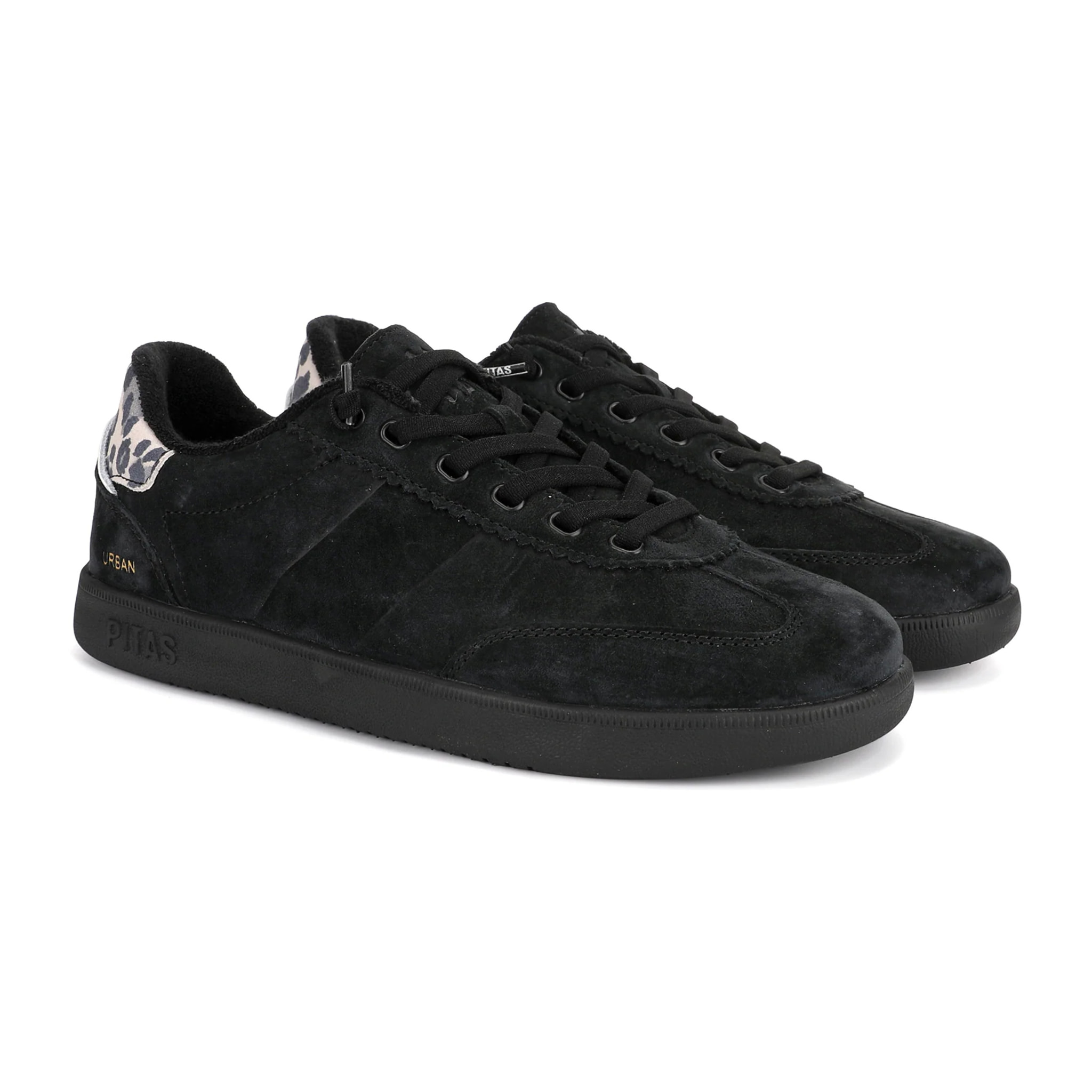 Zapatillas Urban Woman Negro Animal Print
