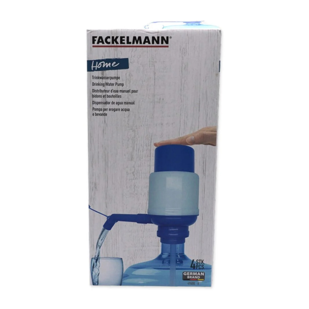 Distributeur d'eau manuel pour bidons et bouteilles Fackelmann Tecno