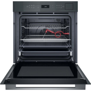Four encastrable fonction vapeur WHIRLPOOL WOI7A8FPT1SSGAF - Pyrolyse - Chaleur tournante - Combiné vapeur - Porte froide