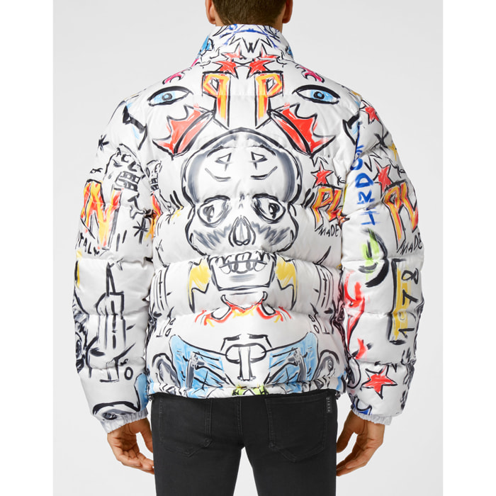 PHILIPP PLEIN Piumino SKULL AND PLEIN