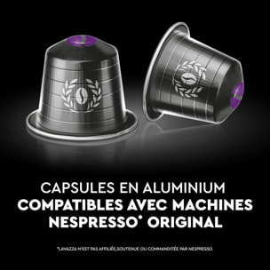 Espresso Puissant n°11 x10 - Capsules compatibles Nespresso en aluminium