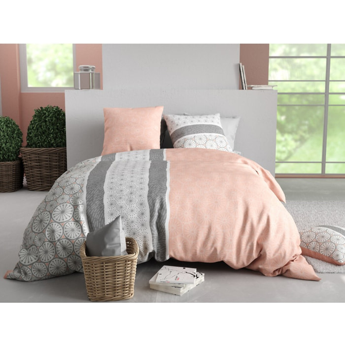 Parure housse de couette imprimée + 2 taies Coraline