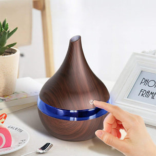 Humidificador de 300ml con luces Led RGB.