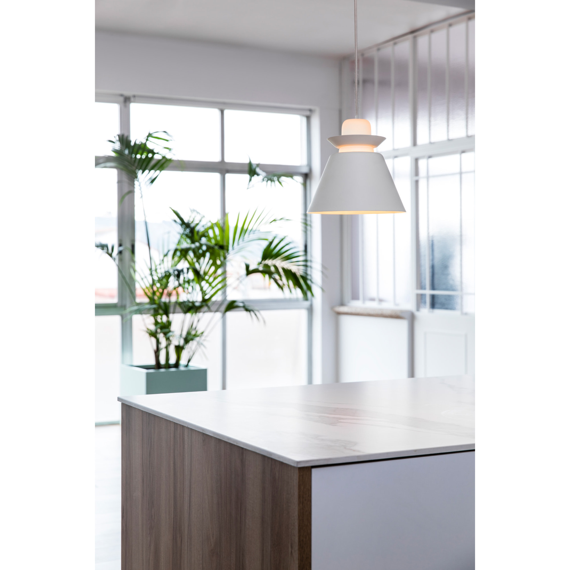 NAOS 233 Lampe suspension beige