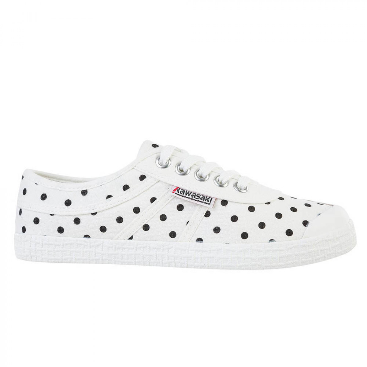 Zapatillas Sneaker para Mujer - KAWASAKI Polka Canvas Shoe K202421 1024 Marshmallow