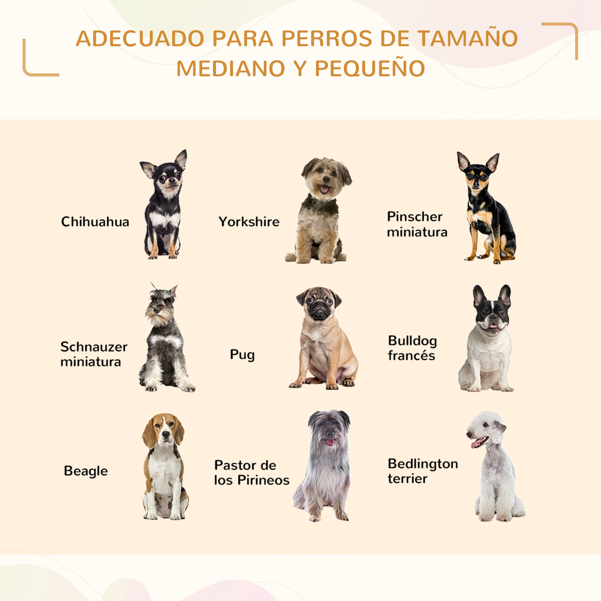 Barrera de Seguridad Plegable para Perros de 3 Paneles 181x35x76 cm Natural