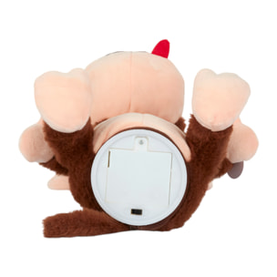 Peluche Singe Fou A Piles