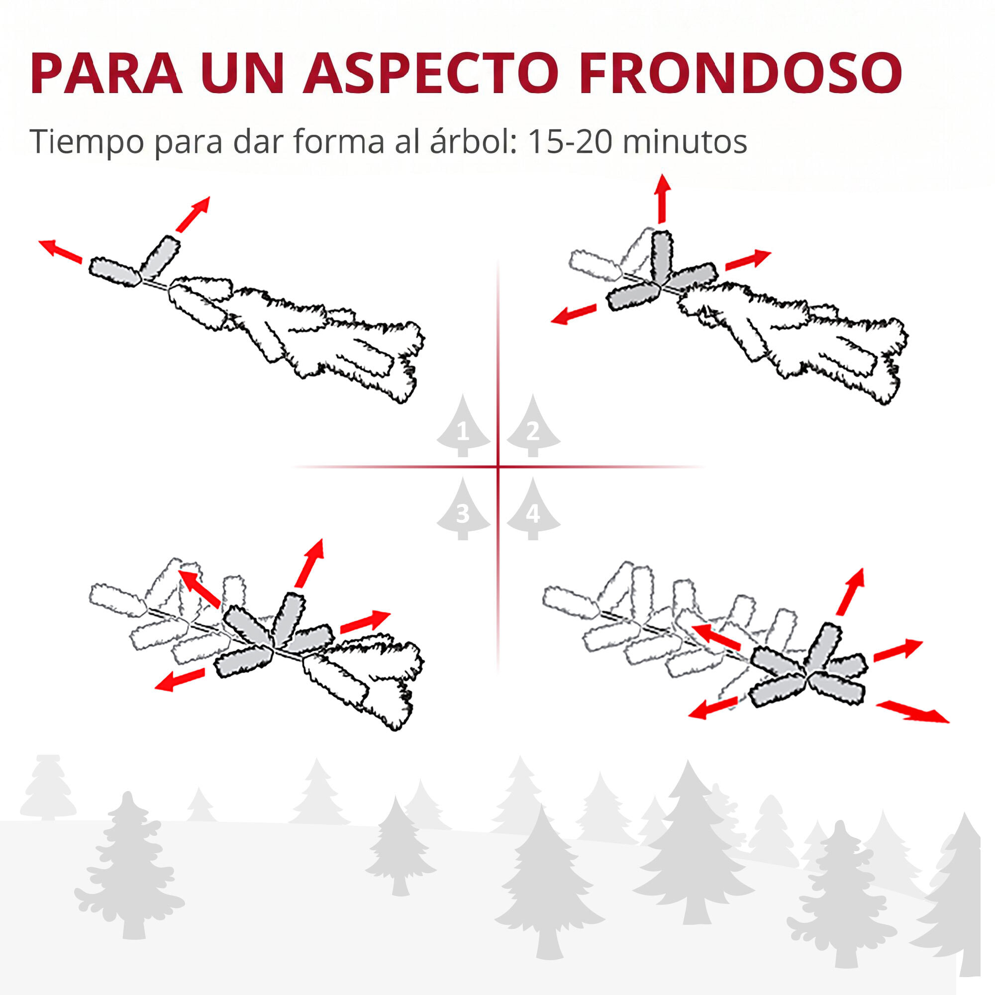 Árbol de Navidad Estrecho 270 cm Árbol de Navidad Artificial Nevado con 1014 Ramas y Soporte de Metal Árbol Navideño para Salón Verde y Blanco