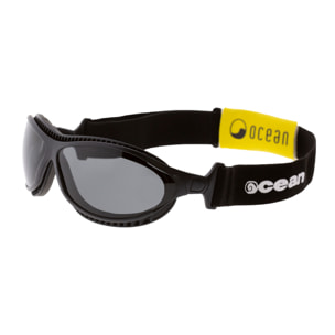 Gafas de deportes acuáticos OCEAN TIERRA DE FUEGO - Negro mate / Ahumada zeiss