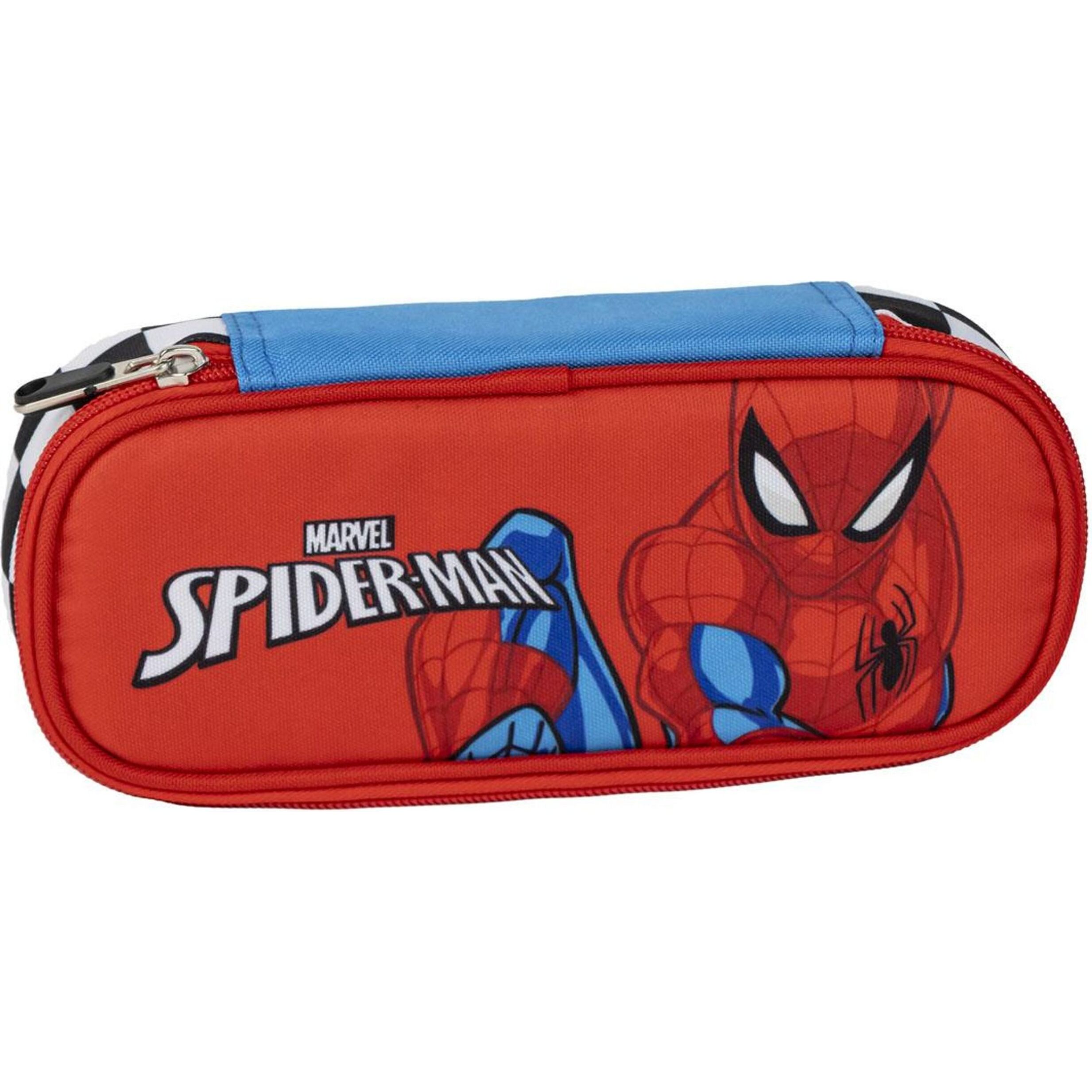 Estuche Portatodo Ovalado Spiderman