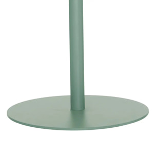 Table d'appoint Fiora vert olive 43x43cm