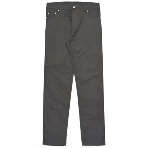 Pantaloni Robe di Kappa Uomo Jorman Comfort Peached Gabardine Grigio