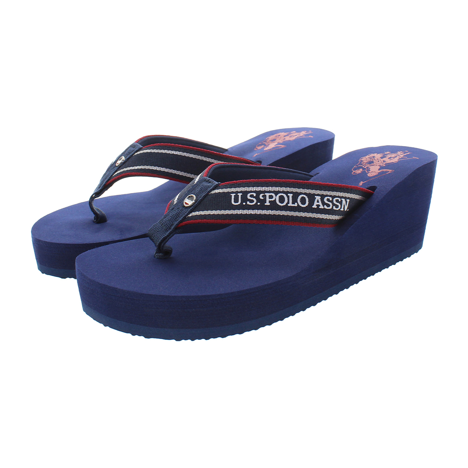 U.S. Polo Assn. - Infradito CHANY006W4T1 in tessuto per donna