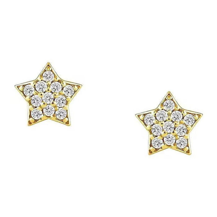 Orecchini Nomination GIOIE Argento 925 Gold Stella