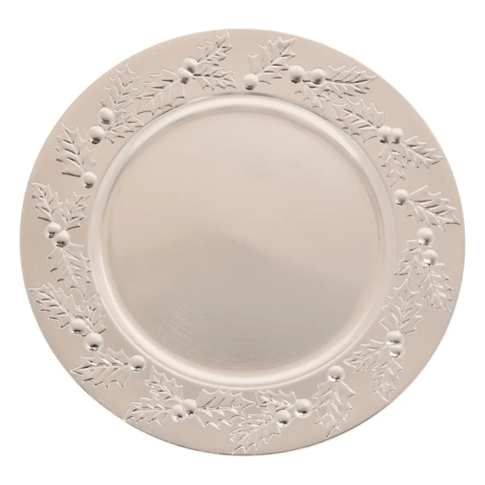 ASSIETTE PRES HOUX ARGENT
