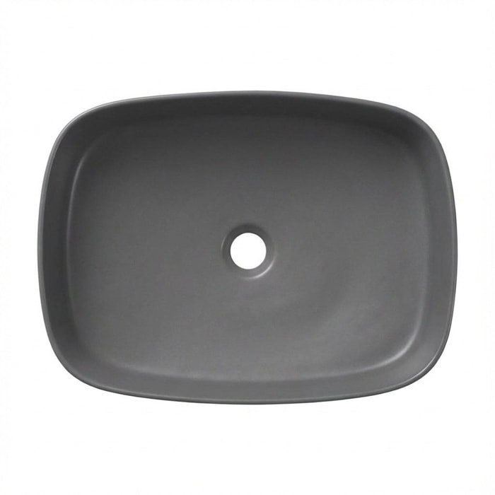Bonde à écoulement libre 5/4'' - sans trop-plein - gris mat - PixL Ceramia