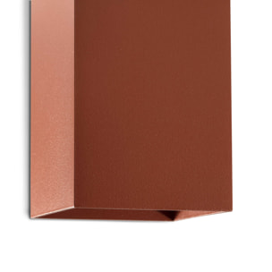 LUNE Applique carré terracotta