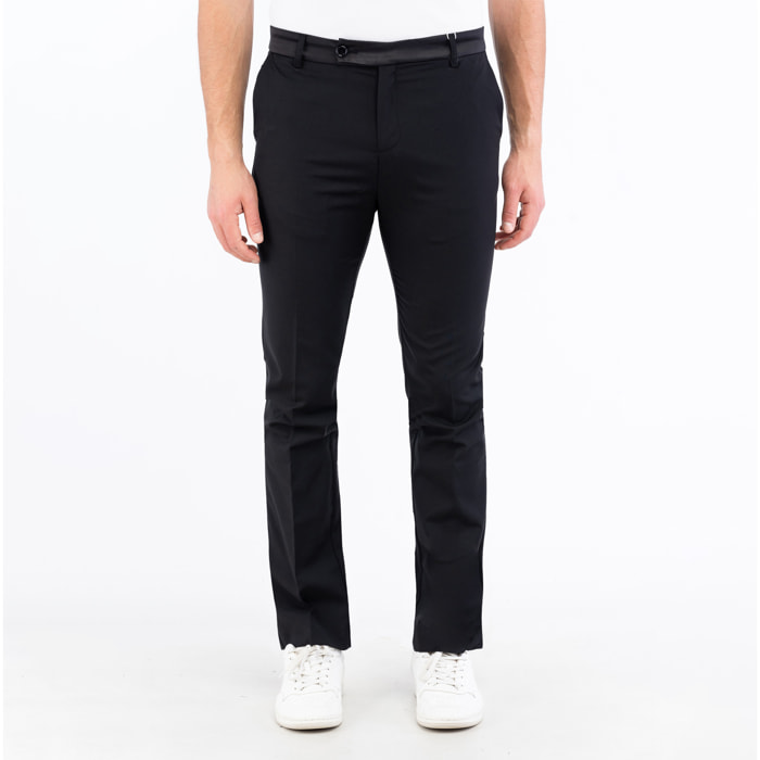 BIKKEMBERGS pantalone uomo meteorite black