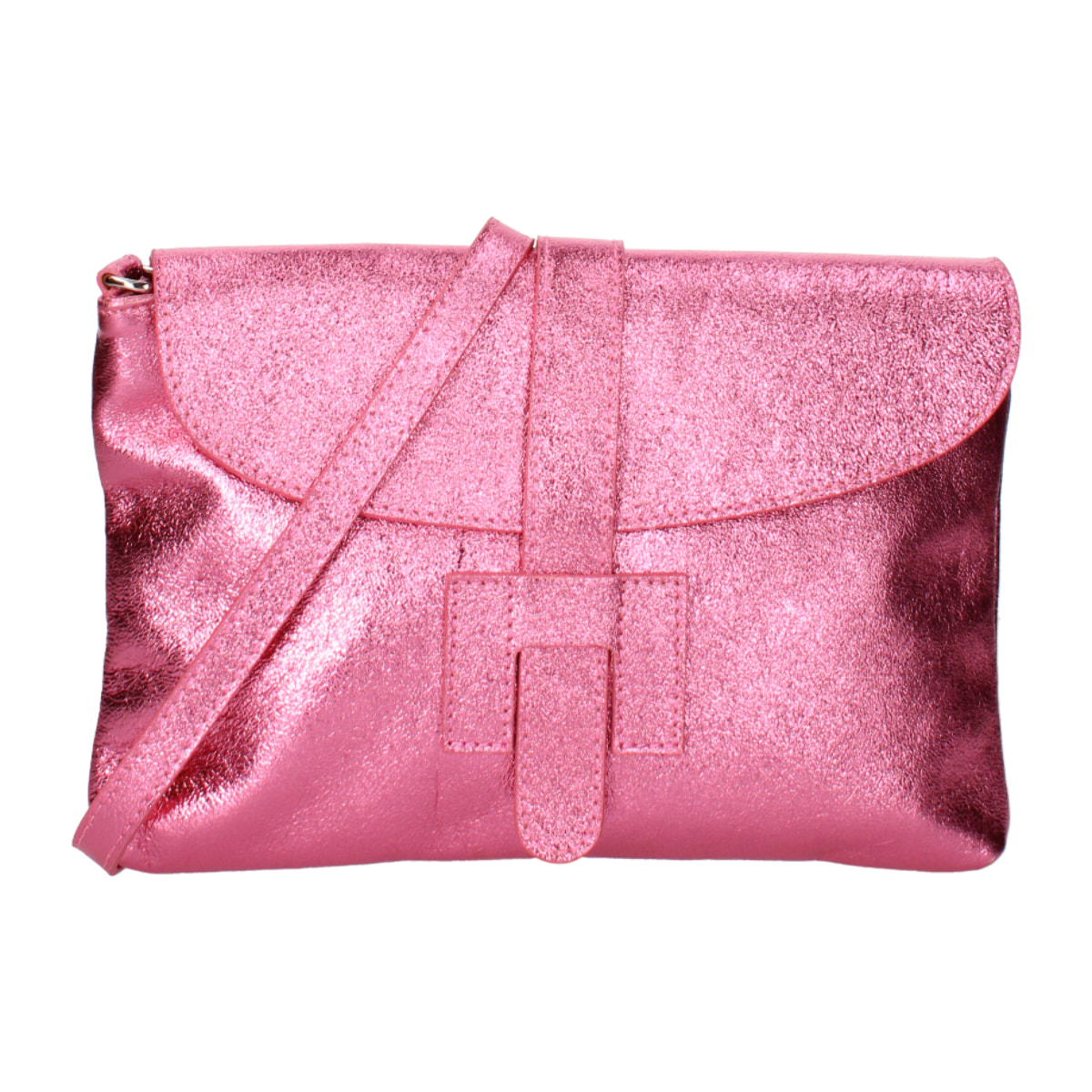 Pochette da donna In Vera pelle Made in Italy 26x19x3 cm