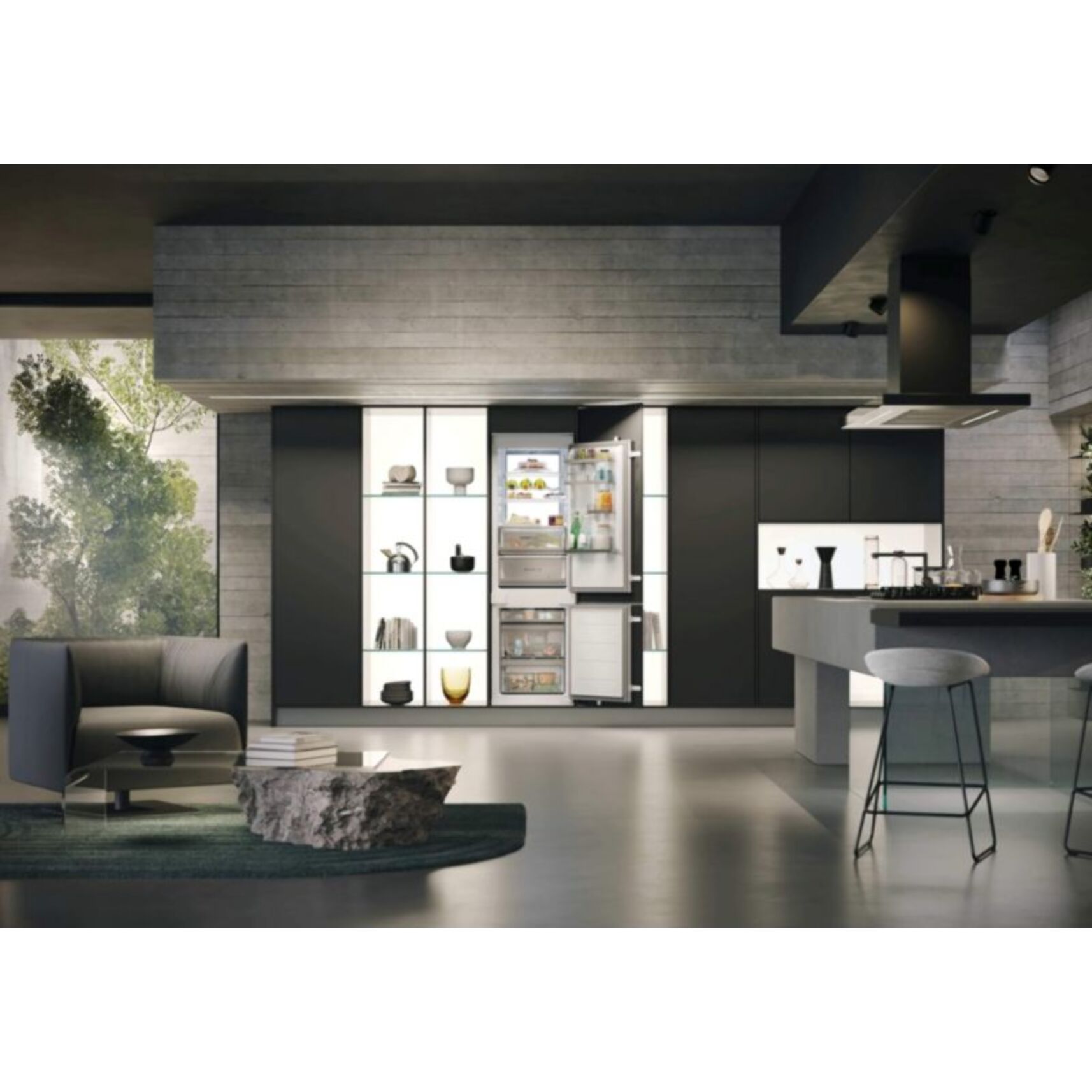 Réfrigérateur combiné encastrable HAIER HBW7518C