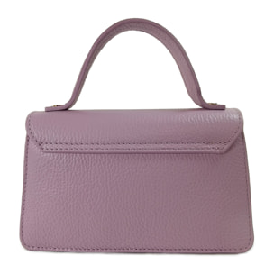 Borse Donna colore Viola-in pelle Made in Italy 20x20x7cm