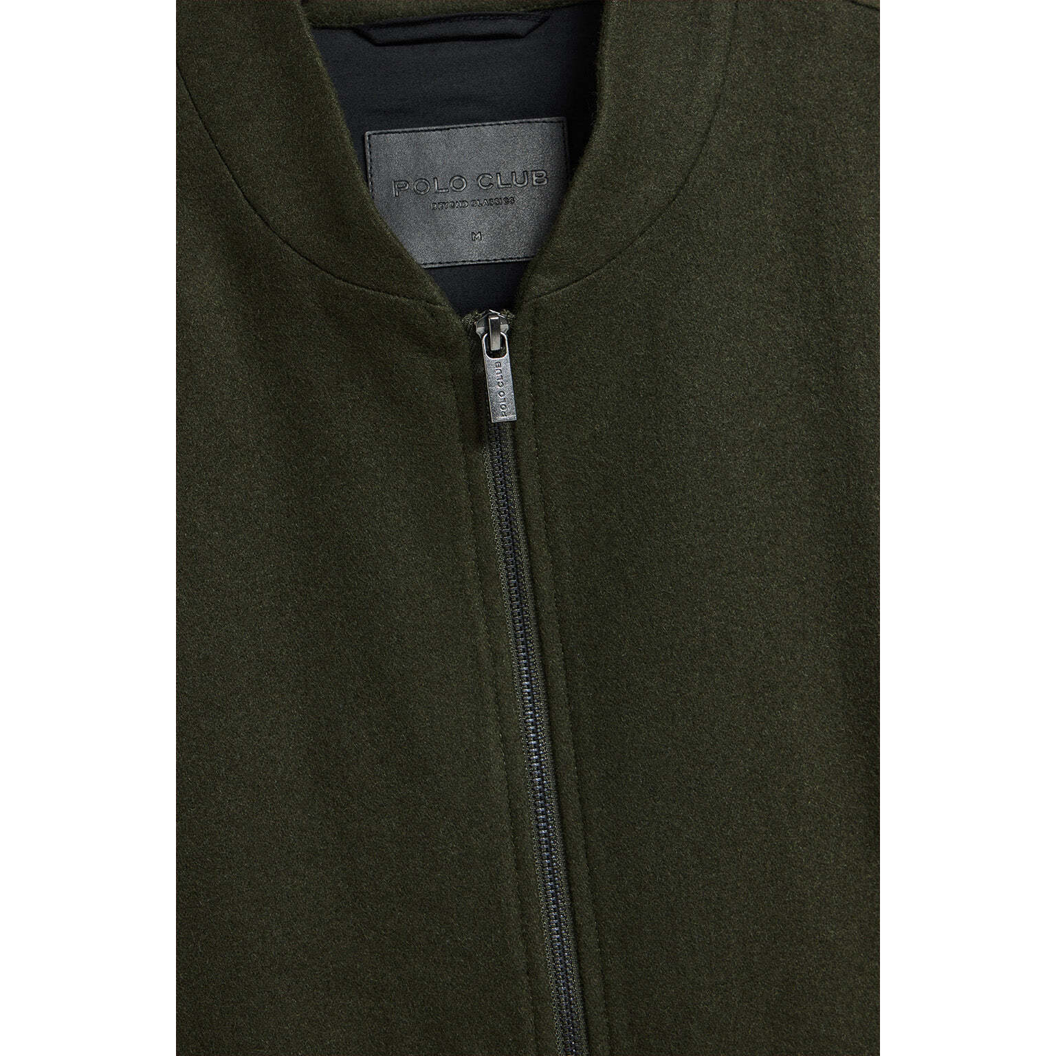 Bomber Exeter kaki con particolari Polo Club