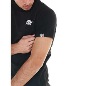 T-shirt uomo maniche corte piccolo logo