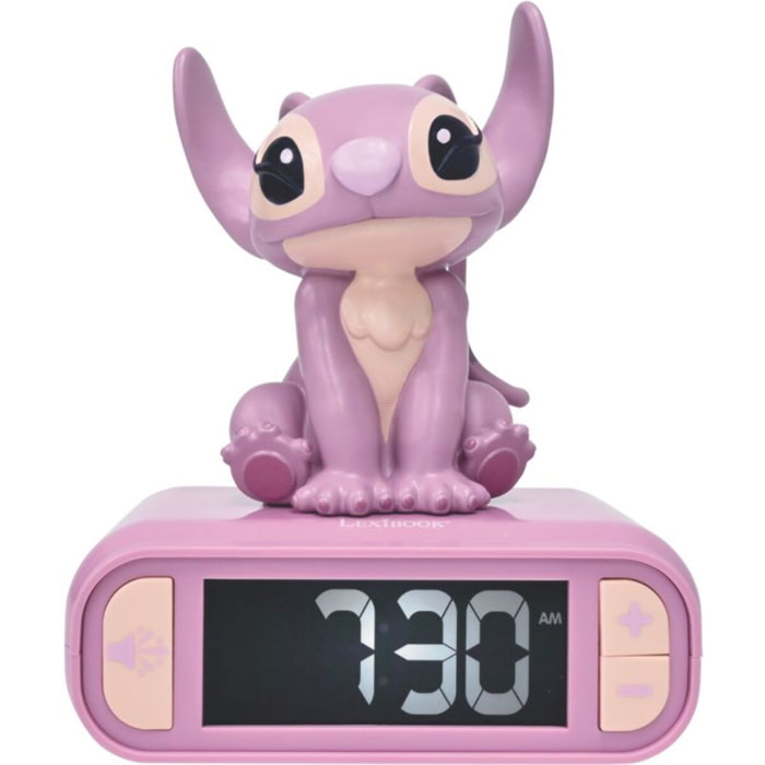 Réveil LEXIBOOK Veilleuse Angel 3D effets sono