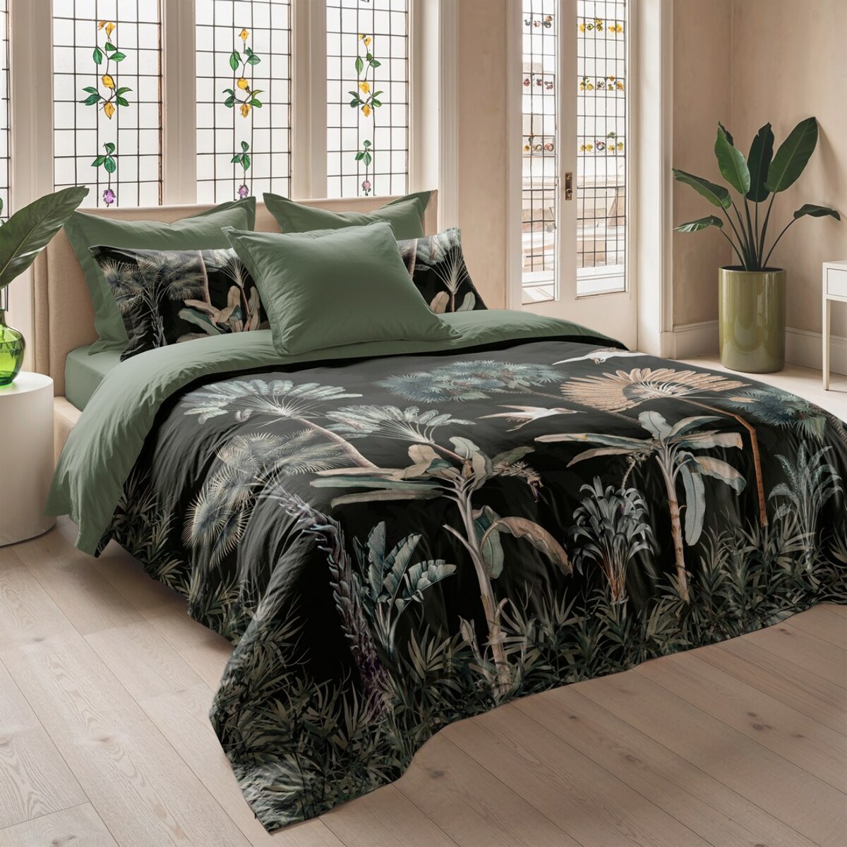 Funda nórdica masaki negro