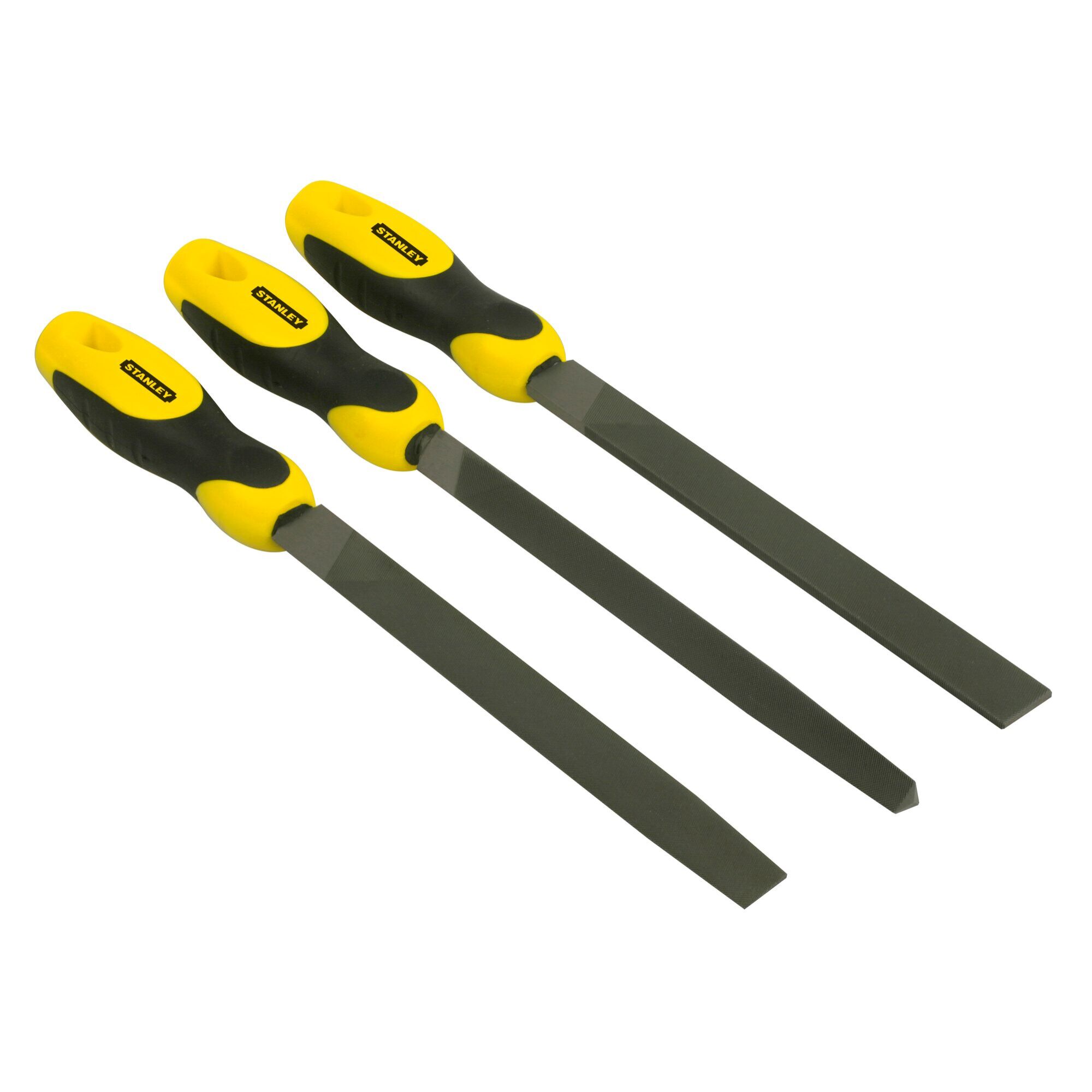Jeu de 3 pièces limes mi-douces 200mm