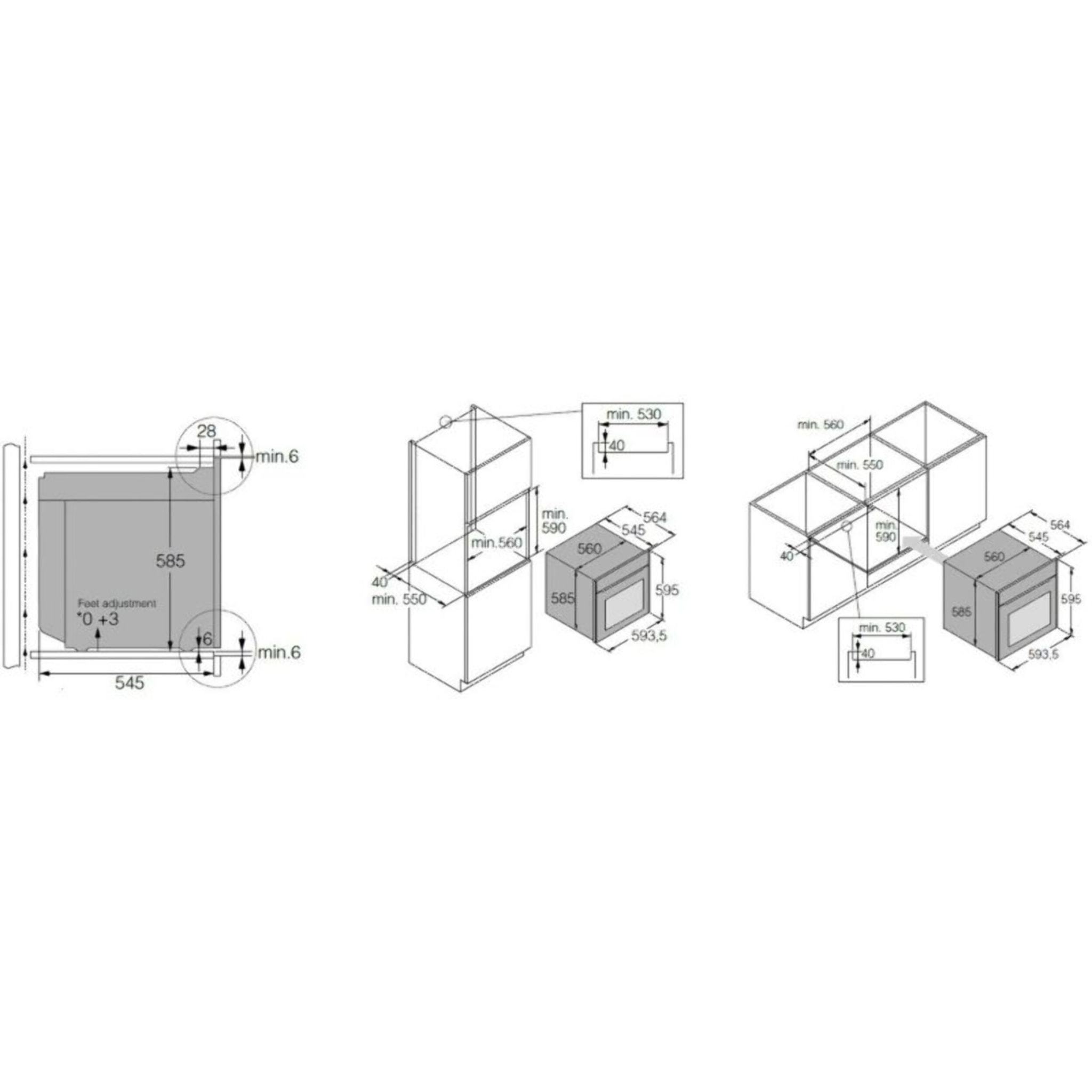 Four Pyro ASKO OCS26BGH