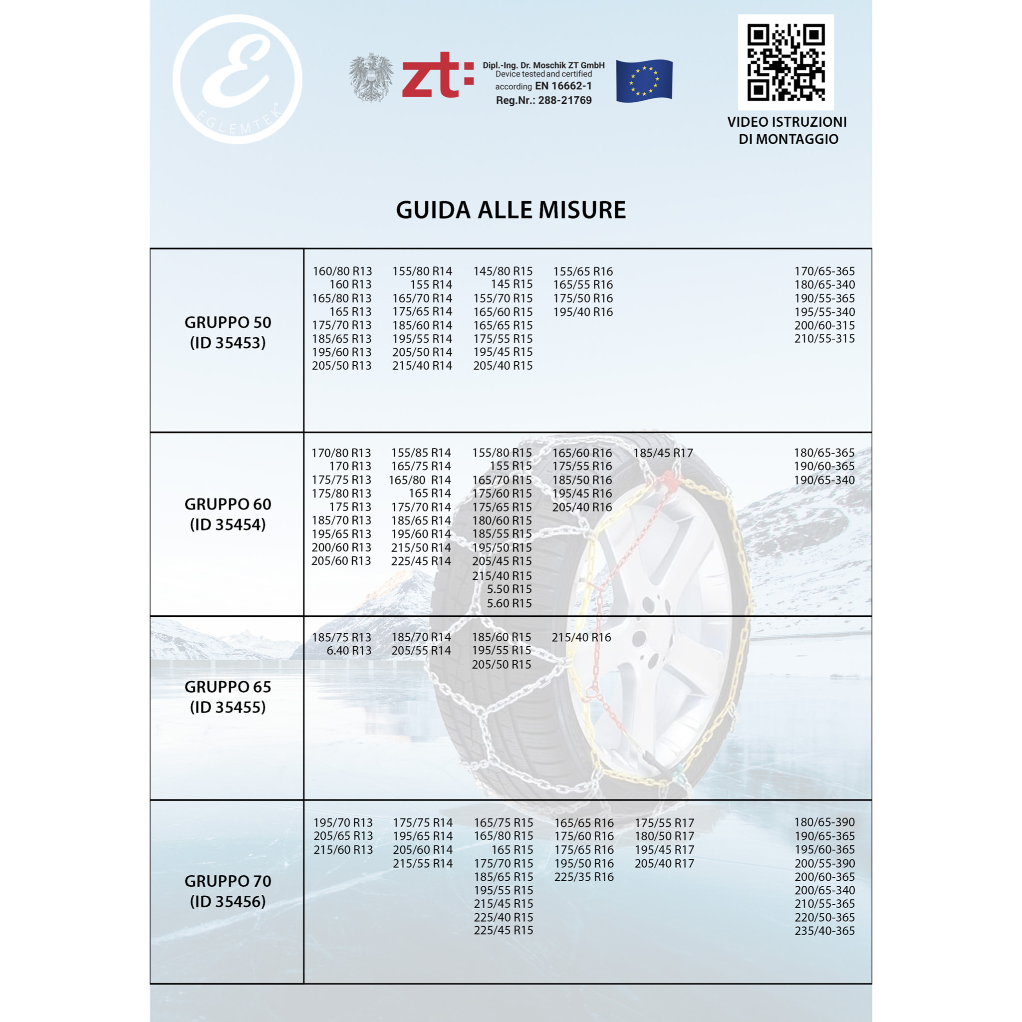 Catene Da Neve In Metallo 9 mm Omologate TUV e GS Onorm Montaggio Rapido Per Auto Macchina Furgone SUV Con Tensionatore Autobloccante (Misura 110)