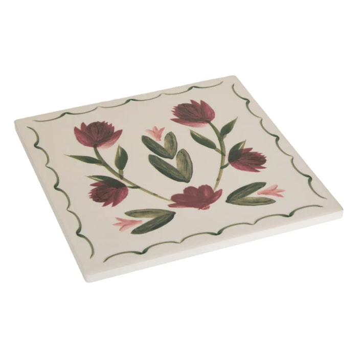 Dessous de plat Mona carré 18x18cm