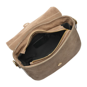 Borsa a spalla Anna Luchini Beige