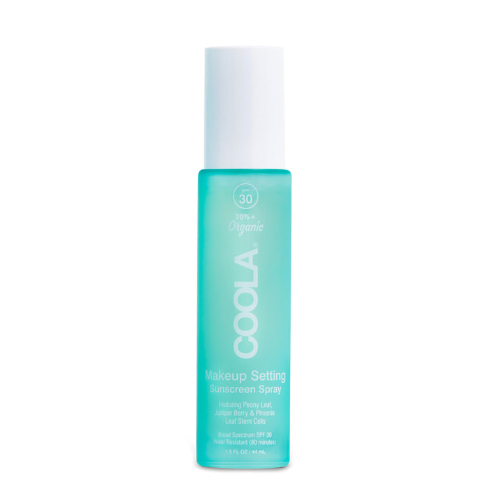 Spray Solaire Visage SPF30 - Fixateur Maquillage Thé Vert 44 ml