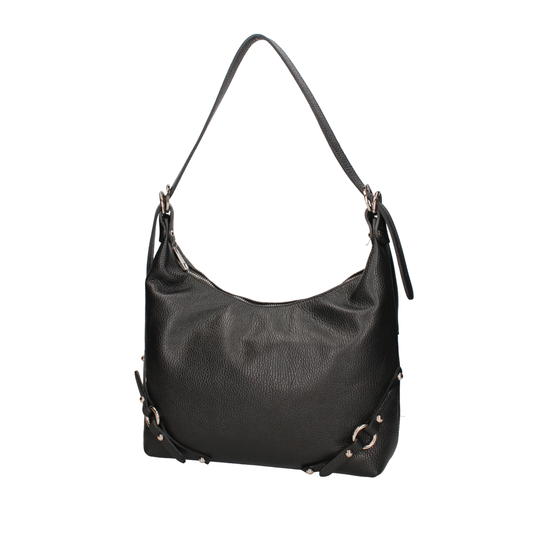 Borsa a spalla da donna In Vera pelle Made in Italy 30x30x9 cm