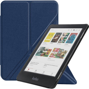Etui IBROZ Origami Kobo Clara 2024 Bleu