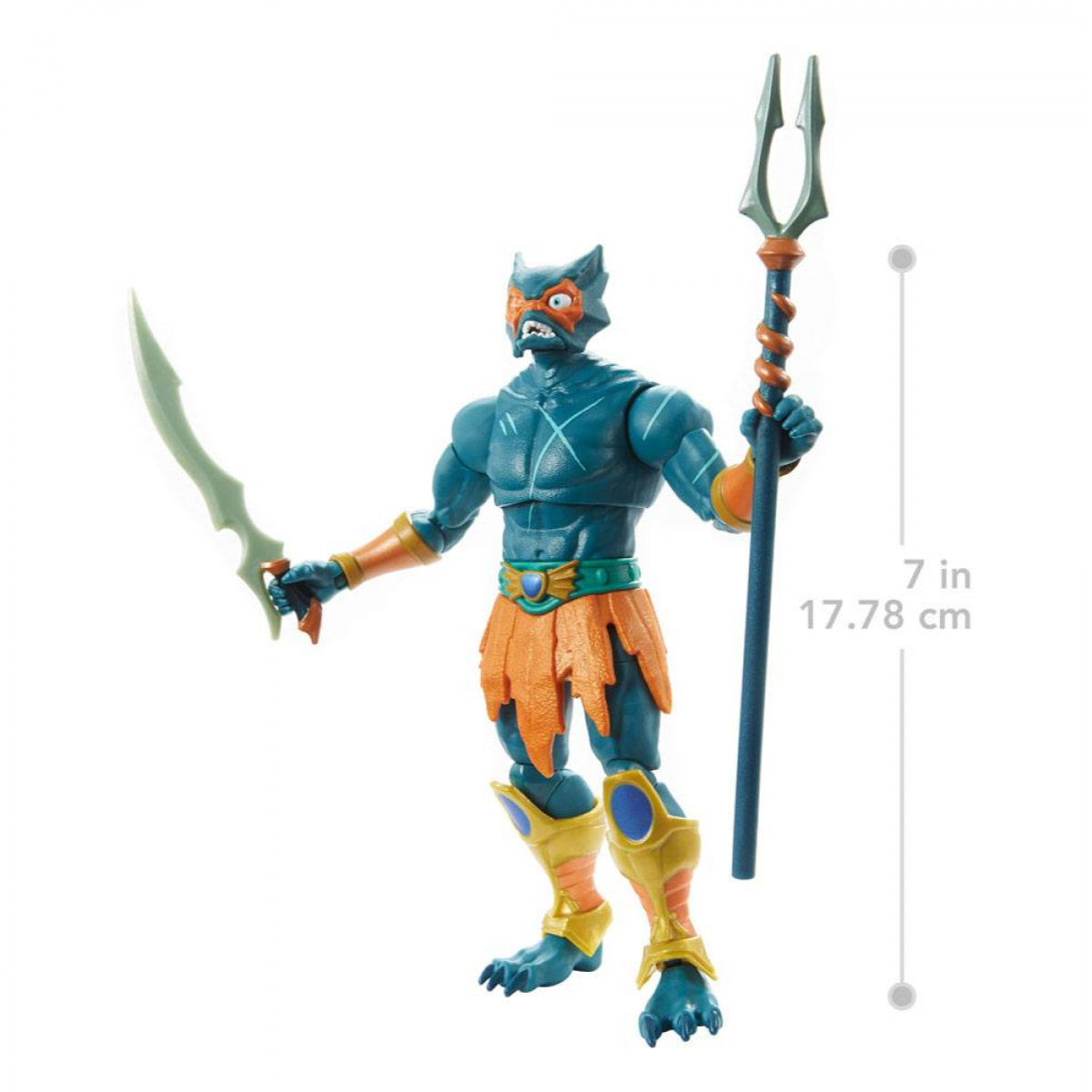 Masters Of The Universe: Revelation Masterverse Action Figura 2022 Mer-man 18 Cm Mattel