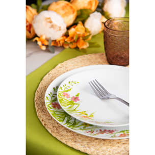 Set 6 tovagliette tonde Excelsa – Green Living, Foglia di Mais Beige