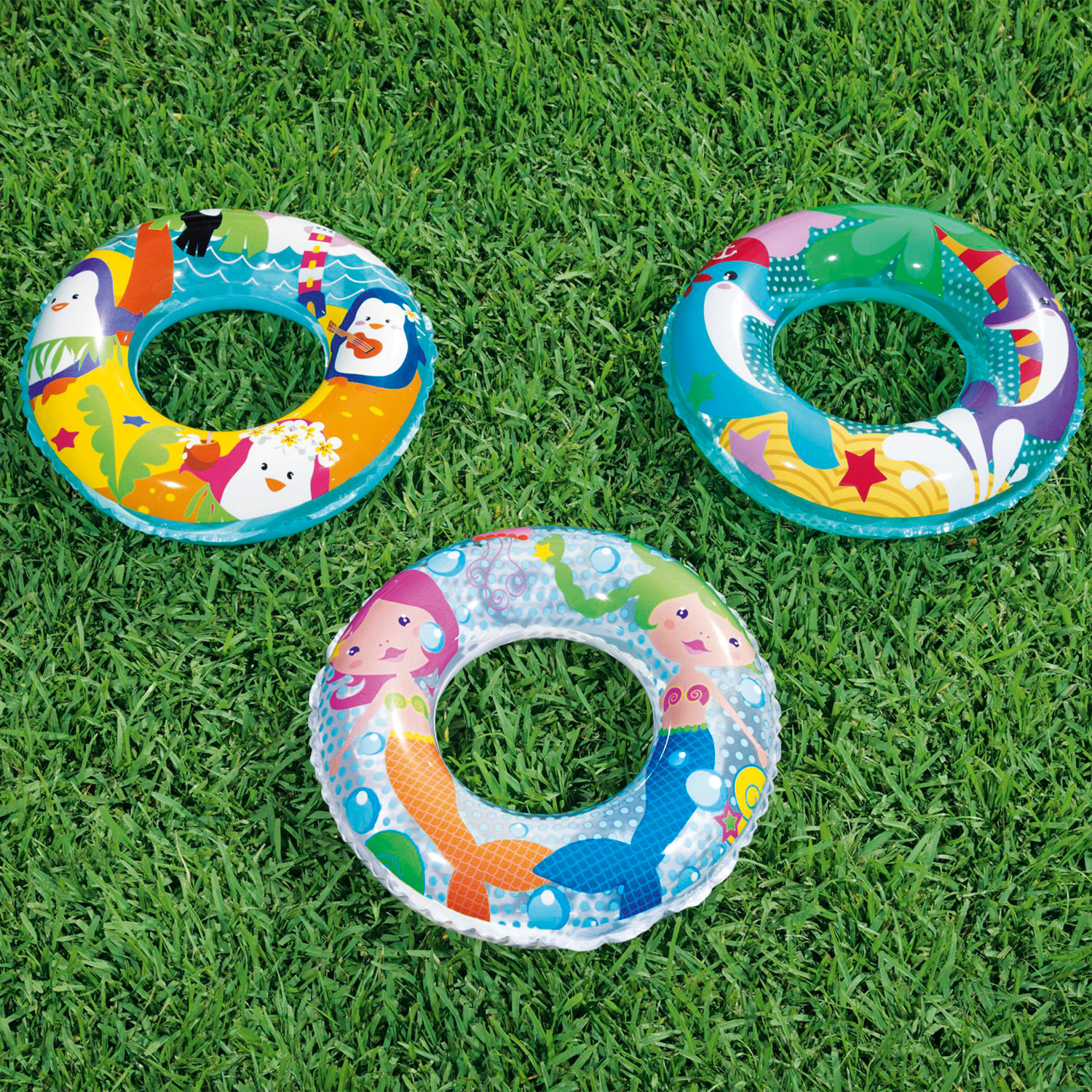 Bestway. Flottatore avventura marina Ø 51 cm. Età 3-6 anni. Design casuale.