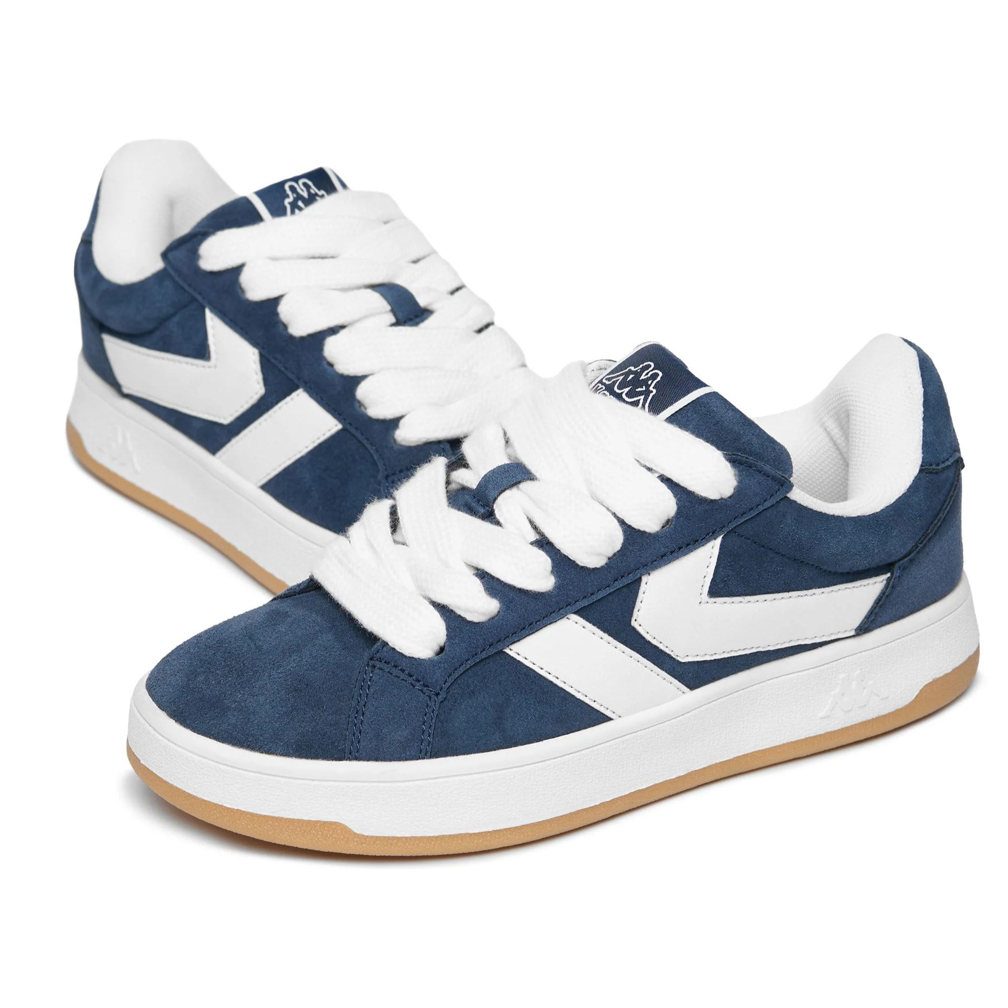 Kappa - Sneakers Uomo Donna Blu - Logo Marlon