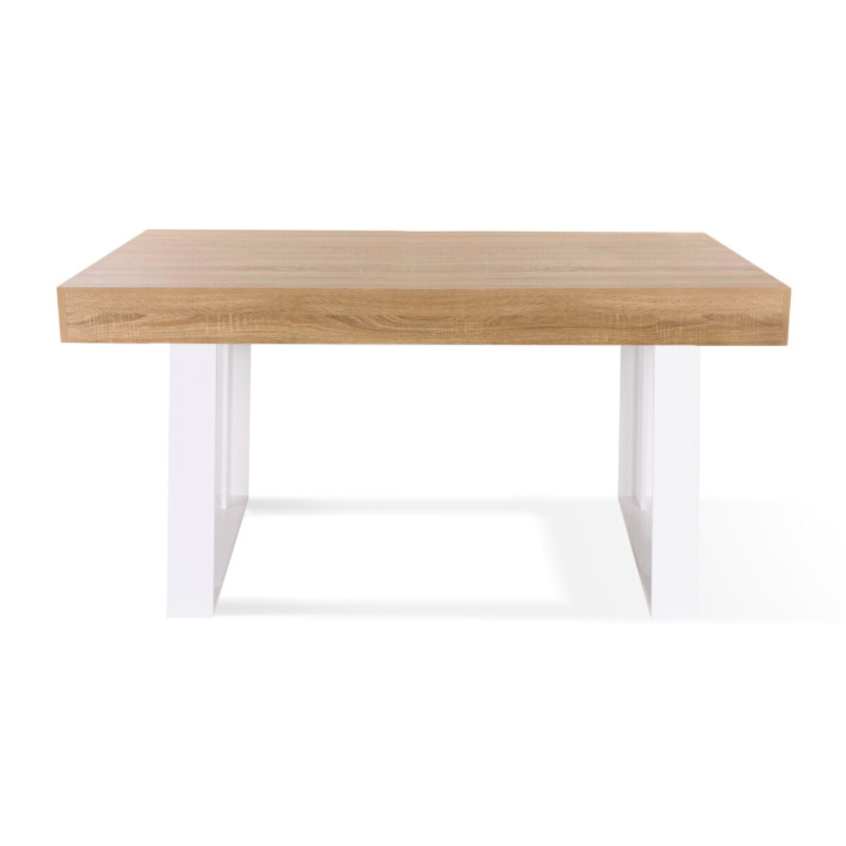 Tables à manger fixes Brixton - Bois - Blanc